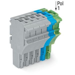 1-draads FE steker 4mm² 2022-106/000-038 VVE=50