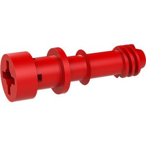 Set a 5st. Installatiekast VMS dekselschroef rood