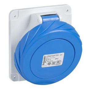 Industriele inbouwcontactdoos 2P+A 125A 200-250V AC PratiKa