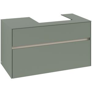 Wastafelonderkast Collaro 1000x548x500mm Soft Green C01500AF