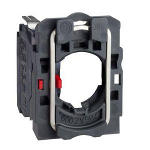 Drukknophouder Ø22mm 1 NC Faston aansluiting Harmony XB5