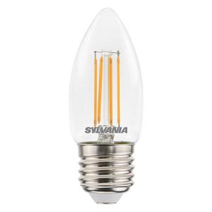 LED-lamp Toledo retro candle CL 470lm 827 E27 VVE=6