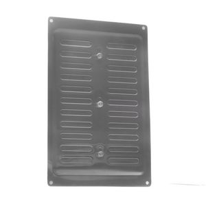 RVS schuifrooster 260x165mm