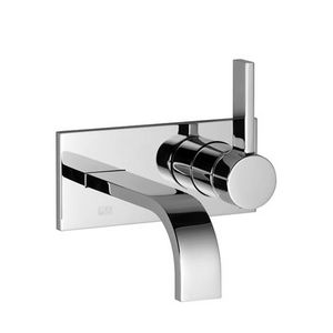 MEM 1-hendel Wandmengkraan + afdekpl z.afv.gar D.Plat mat 36864782-99