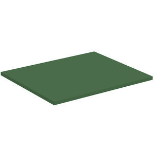 Afdekblad hout I.LIFE-B zonder uitsnijding 602x505x18mm mat quartz grijs