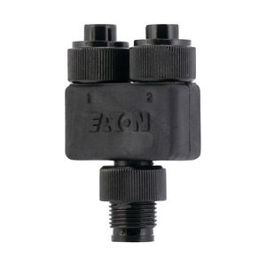 SmartWire T-conn., SmartWire-splitter IP67, stekker M12 naar
