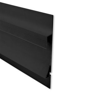 LED gipsplaat profiel TBP12 L=2mtr. LED strip zwart RAL9005
