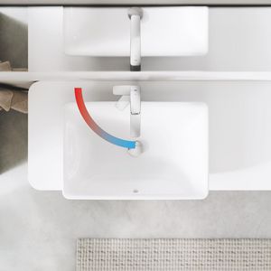 Wastafelmengkraan Smooth Body Cubeo (Prof)