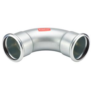 Bochtkoppeling 90° SudoPress staalverzinkt FF 108x108mm SP8002VM VVE=2