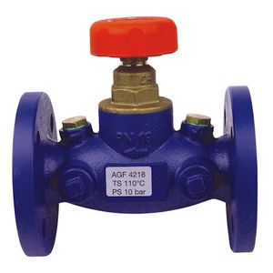 STROMAX AGF afsluiter recht flens kvs=36 9 DN50