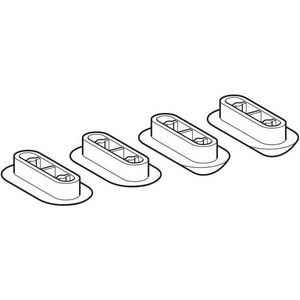 set buffers v wc-zittingsring (4 st.)