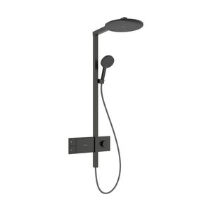 Showerpipe 300 1 straalsoort EcoSmart Raindance Alive S Brushed Black Chrome