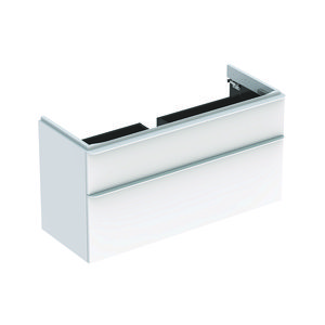 Smyle onderkast v. wastafel 120cm 2 laden wit