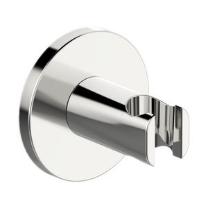 Handdouchehouder m. ronde rozet en afgerond rand HANSALIVING