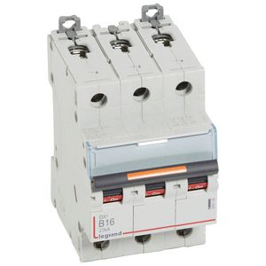 Installatieautomaat 3-polig B-karakteristiek 16A 25kA DX³ DIN