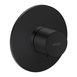 Inbouwmengkraan AXOR One inbouw thermostaat mat zwart