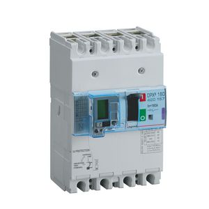 Vermogensschakelaar 160 Thermomagn.+RCD 125A 4P 36kA DPX3