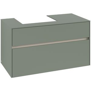 Wastafelonderkast Collaro 1000x548x500mm Soft Green C014B0AF