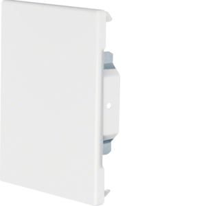 Eindplaat staal voor goot BRS 100x130mm verzinkt