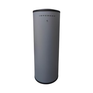 Voorraadvat / boilervat rvs XYLINDER 200 WPSAE AWHP 181ltr. dubbele coil