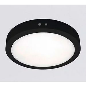 MOON CCT + Noodunit rond Ø240mm 18W 1800 Lumen zwart