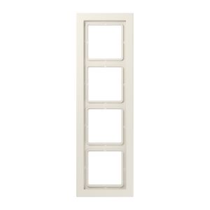 Afdekraam wit 4-voudig LS-design