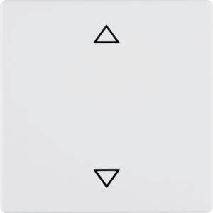 Knop-opzetmodule KNX-RF jaloeziebediening berker Q.1/Q.3/Q.7 polarwit