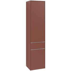 Hoge kast SUBWAY 3.0 400x1710x362mm Wine Red C59100AH greep alu. glans