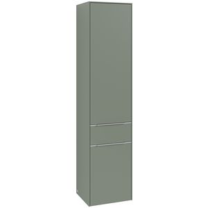 Hoge kast SUBWAY 3.0 400x1710x362mm Soft Green C59100AF greep alu. glans