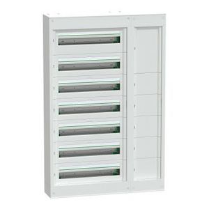 Opbouwkast 7 rijen 24 modules plus Duct PrismaSet S