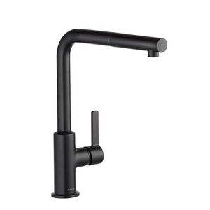 L-INE S keukenmengkraan uittrekbare uitloop mat zwart