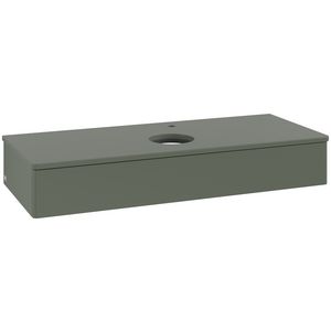 Wastafelonderkast Antao 1200x190x500mm L.Green Matt Lacquer K10050HL