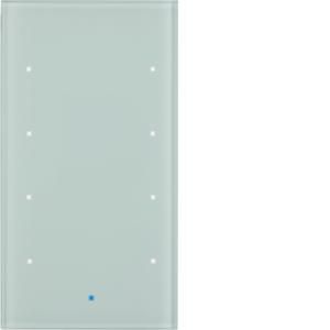 Tastsensor KNX-touch 4-v berker TS Sensor glas polarwit