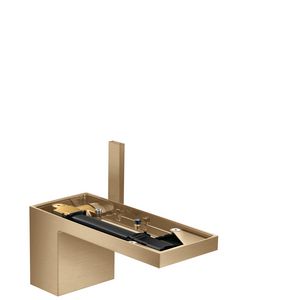 AXOR MyEdition 1-hendel wastafelmengkraan 70 met afvoergarnituur zonder plaa Brushed Bronze