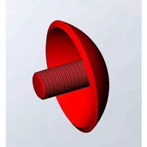 Schroef rood 90303006100-15