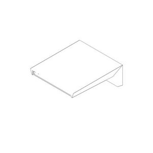 Uitloop 197,2x220mm Champagne (22kt Goud)