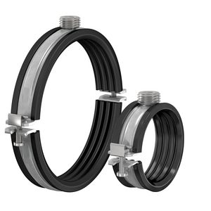 Pijpbeugel universeel BSA M10-G1/2" Ø121-127mm met inlage VVE=25