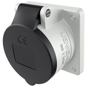 Inbouwwandcontactdoos 16A 4-polig  5H 600-690V IP44