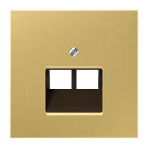 Afdekking UAE 2v. LS messing klassiek