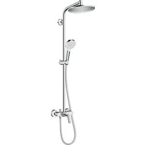 Crometta S 240 Showerpipe met 1-hendel douchemengkraan chroom