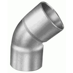 Bocht 45° roodkoper soldeer 9606 7/8" 2x mof