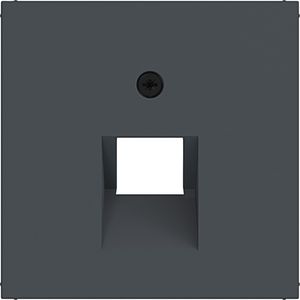 Centraalpl datacontactdoos 1-voudig schuine uitgang A.x/C.x