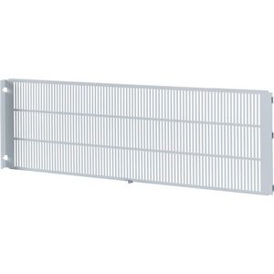 Frontplaat geventileerd HxB= 300 x 1000 mm