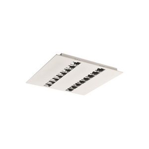 Armatuur OPTIX R 600 2L LH 4000K aluminium SSC