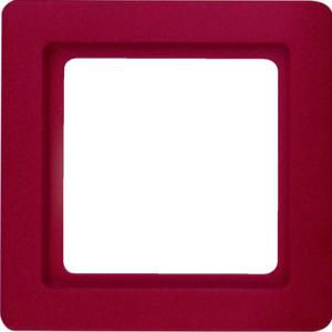 Afdekraam 1-v berker Q.1 rood soft-finish