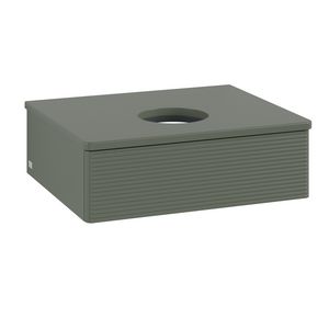 Wastafelonderkast Antao 600x190x500mm L.Green Matt Lacquer L07110HL