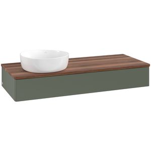 Wastafelonderkast Antao 1200x190x500mm L.Green Matt Lacquer K11012HL