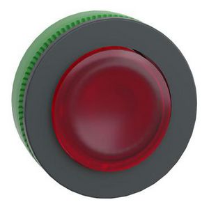 Flush MOUNTED RED PROJECTING ILLUM PUSHBUTTON HEAD INTEGR