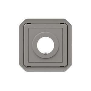 Adapter Ø22 modulen grijs mechanisme Plexo