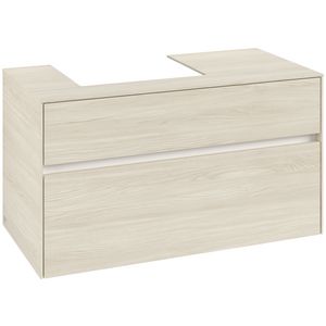 Wastafelonderkast Collaro 1000x548x500mm White Oak C01400AA